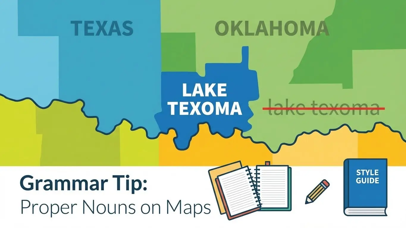 Lake Texoma Should Be Capitalized