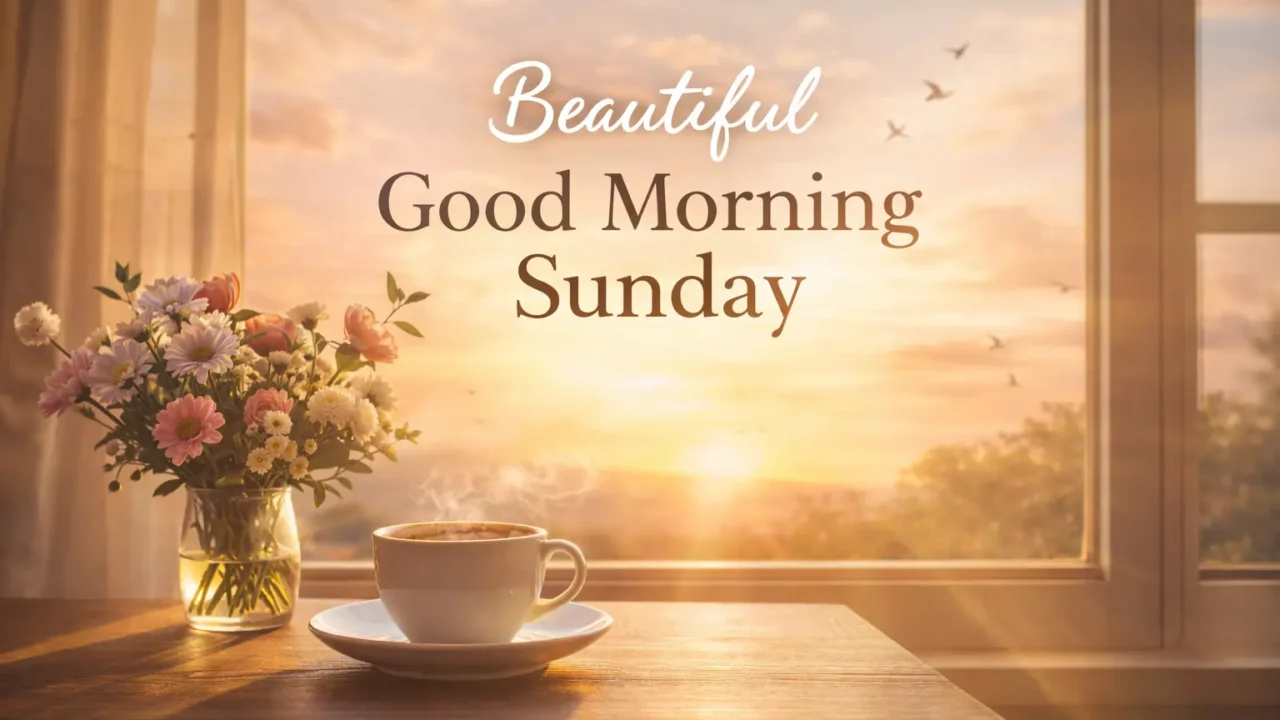 Beautiful Good Morning Sunday: Images Quotes and Wishes to Brighten Your Day